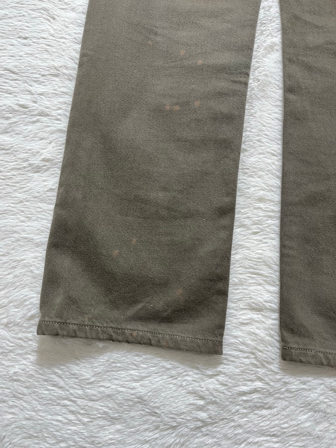 빈티지 리바이스 501 데님 팬츠 카키 상품이미지4