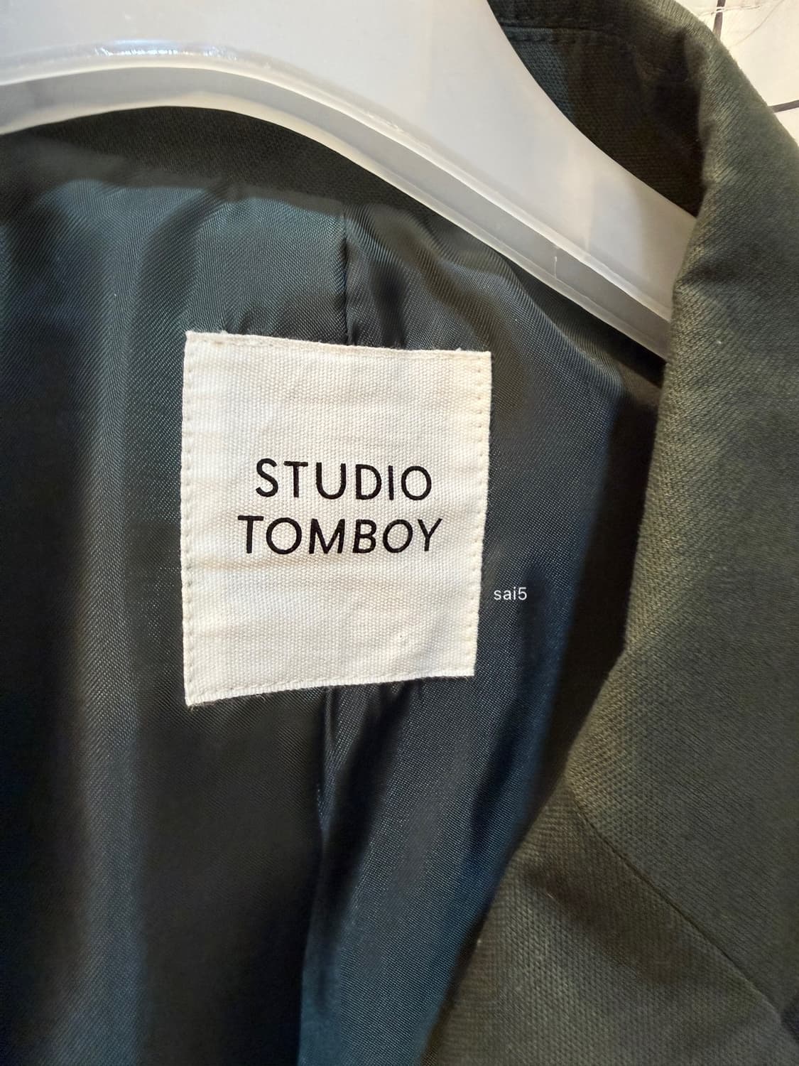 스튜디오톰보이 벨트자켓  상품이미지5