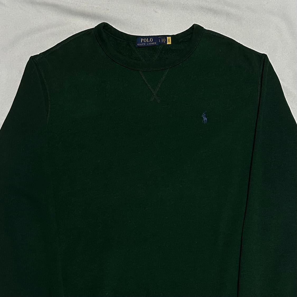 L 폴로랄프로렌 그린 기모 맨투맨  상품이미지1