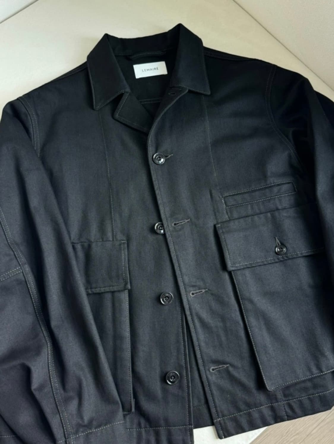 마지막가격)르메르 박시 데님자켓 xs 상품이미지2