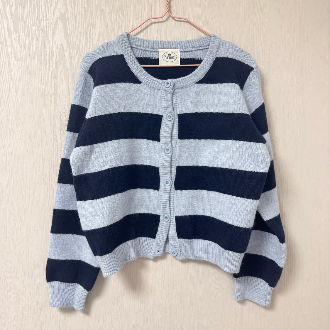 더바넷 스트라이프 가디건 상품이미지1
