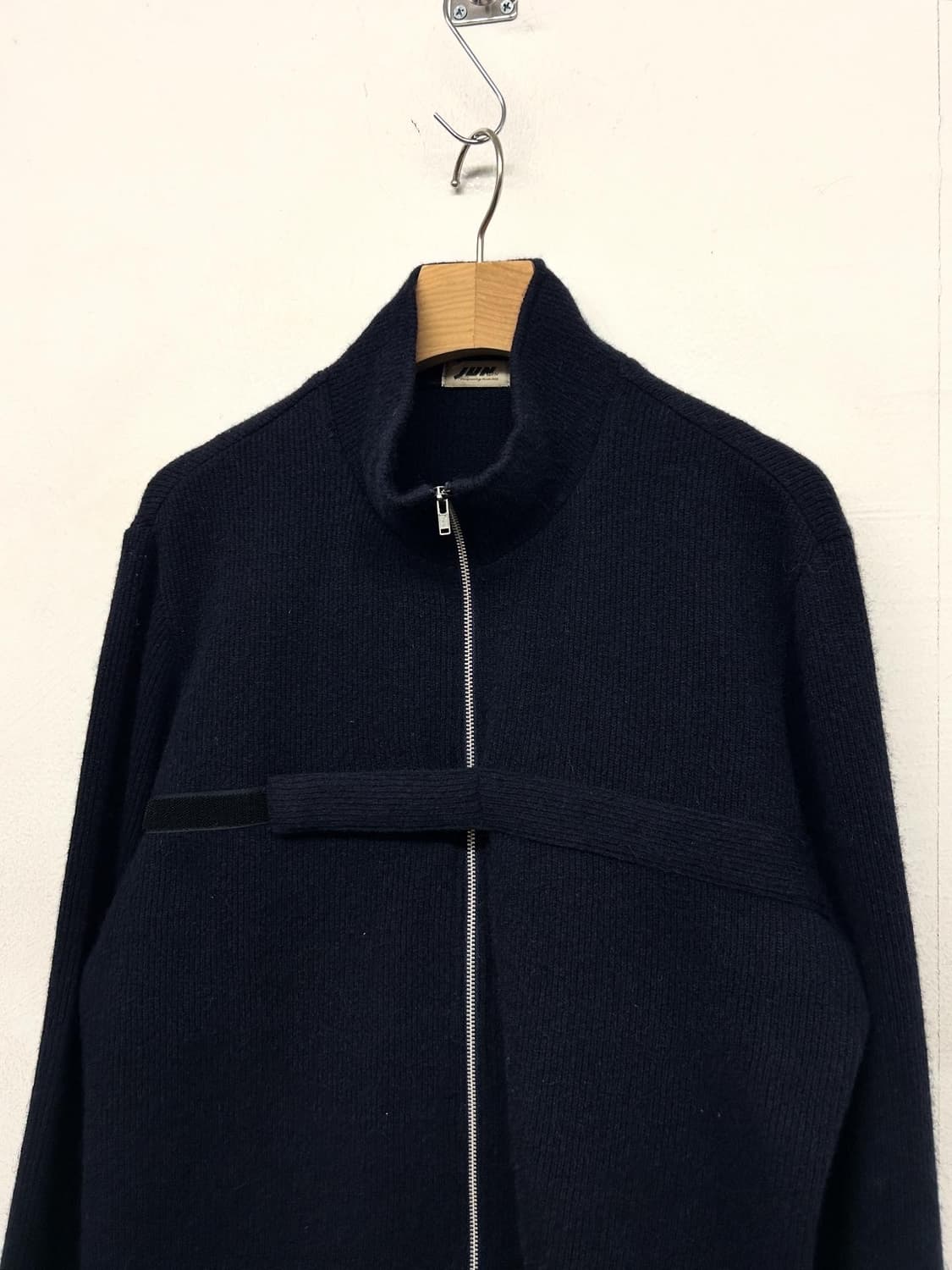 JUN 준맨 네이비 집업 니트 가디건 상품이미지2
