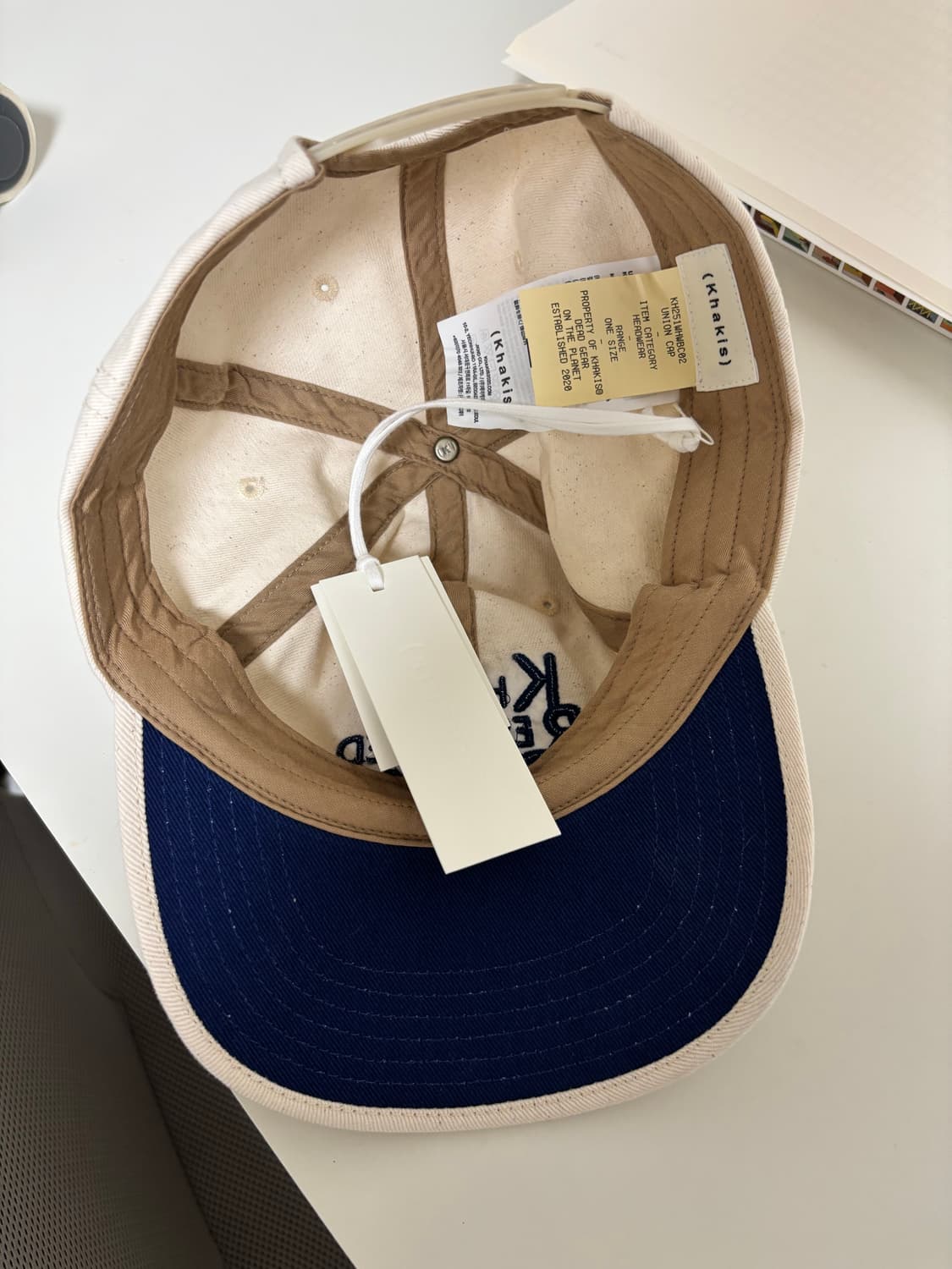 (새상품) 카키스 유니온 캡 모자 상품이미지2