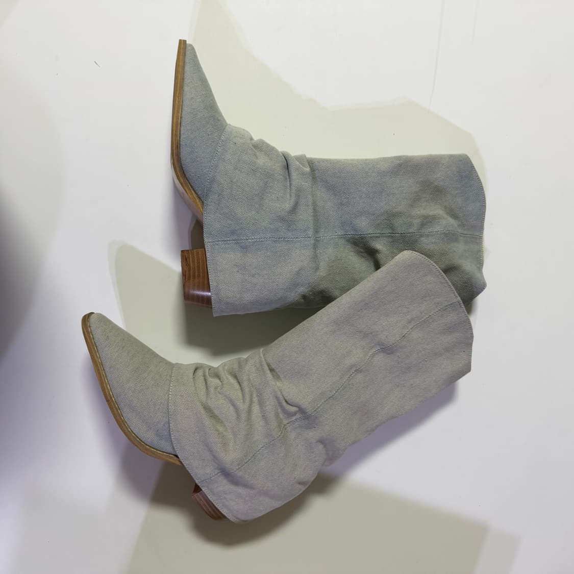 새상품 데님 앵클부츠 235 상품이미지6