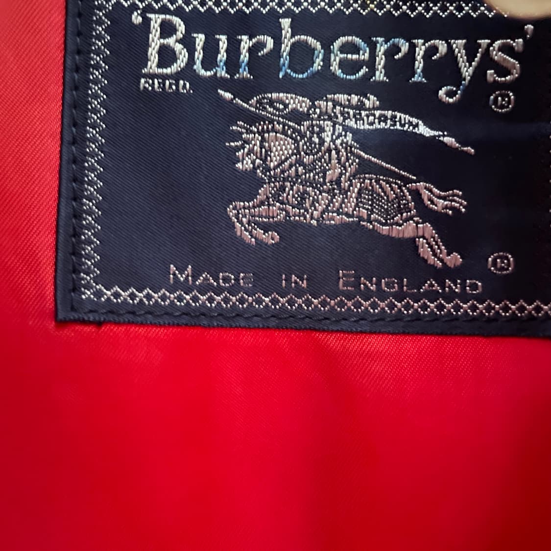 버버리 레드 코트 12(W) 상품이미지4