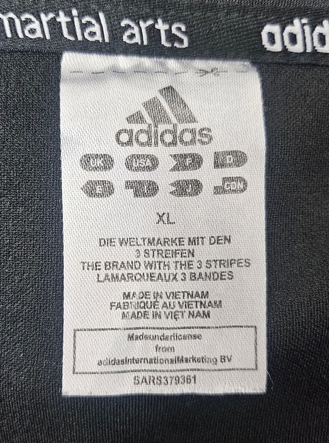 (105)XL ☆초대장급☆ 아디다스 마샬아츠 [검흰실버] 트랙탑져지 상품이미지2