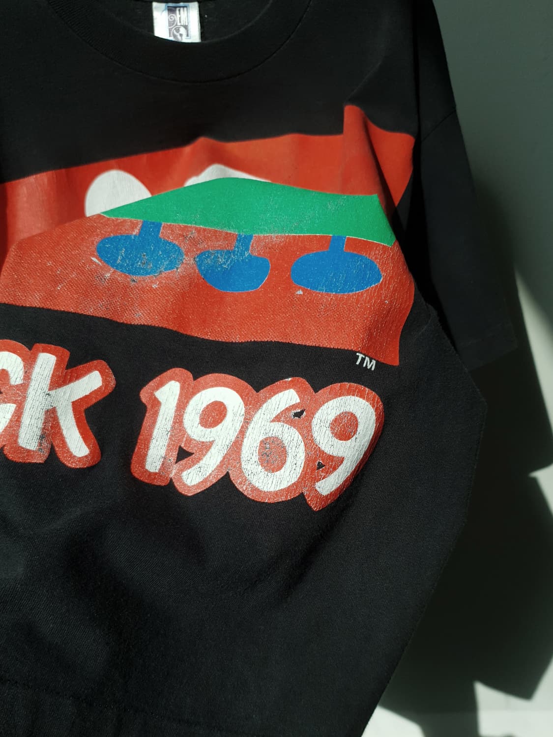90s GEM "Woodstock 1969" Print Tee 상품이미지9