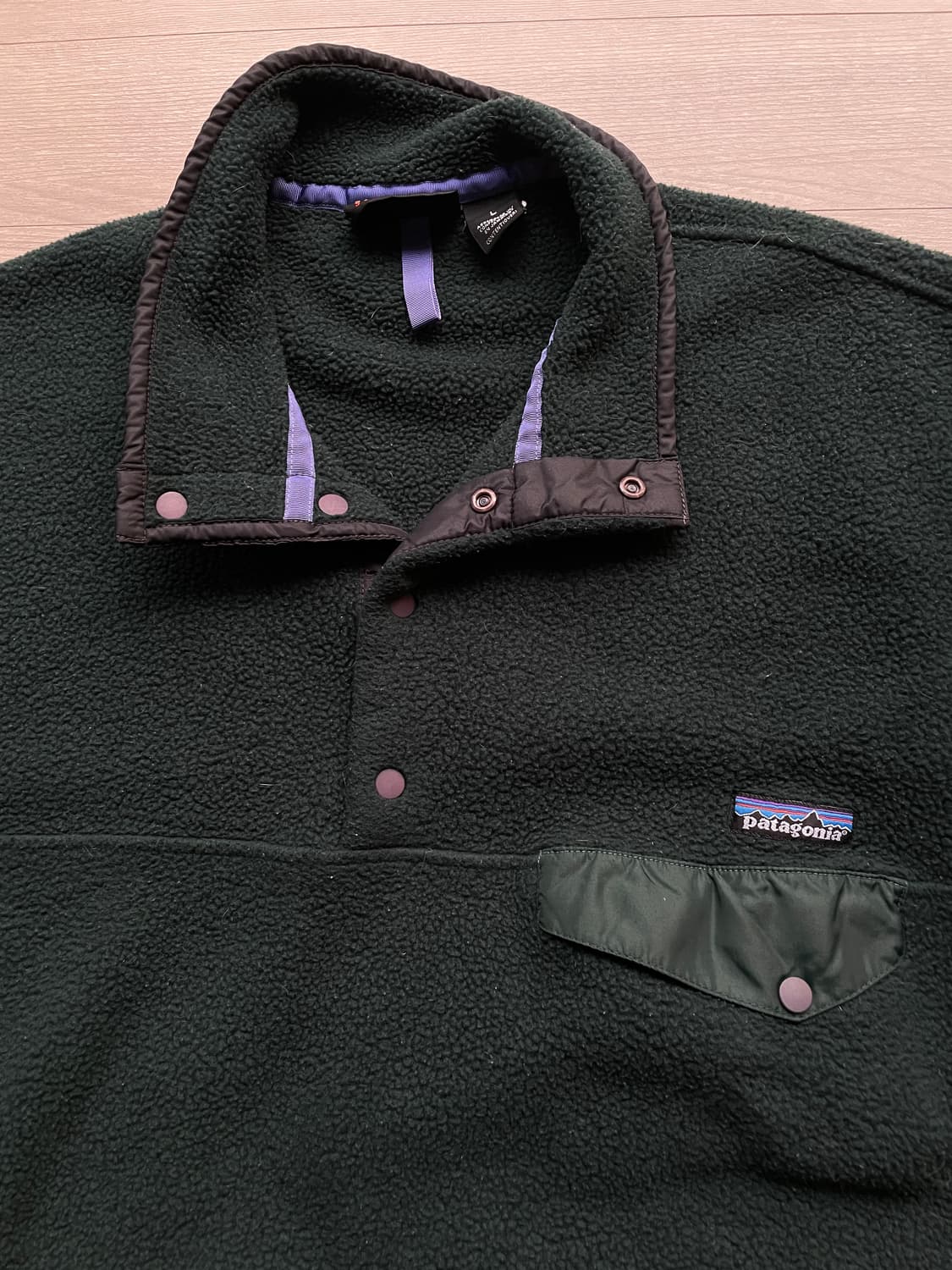 90s 파타고니아 신칠라 그린 퍼플 블랙 patagonia 상품이미지4