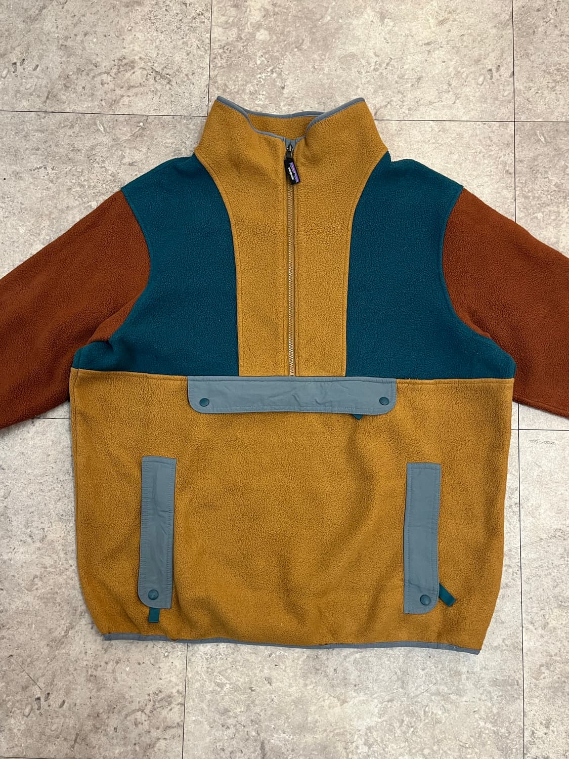 파타고니아 신칠라 플리스 아노락 베어 브라운 L #csz2357 상품이미지4