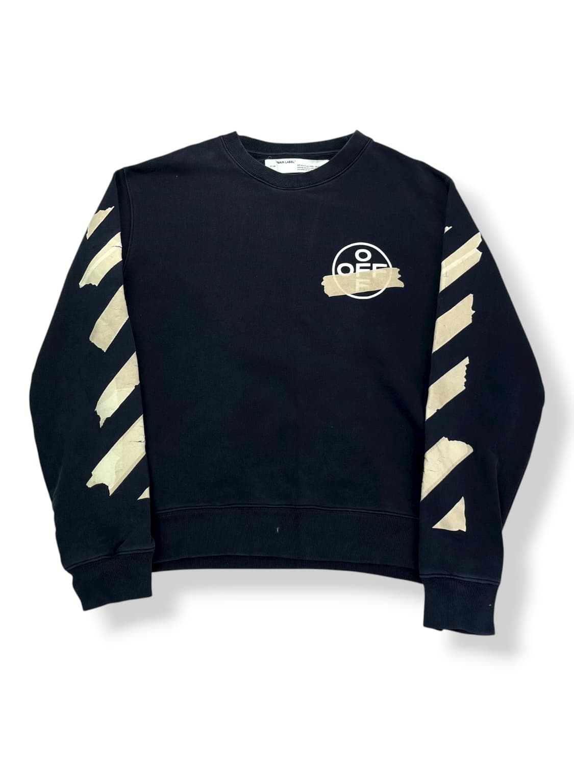 100 19f/w 오프화이트 lo 맨투맨 상품이미지2