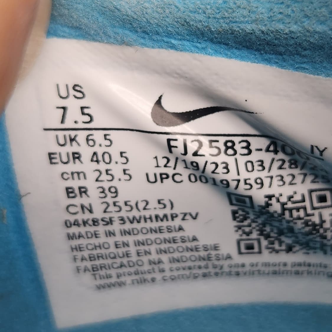 h 나이키 팬텀GX2 프로 TF 풋살화 250 상품이미지6