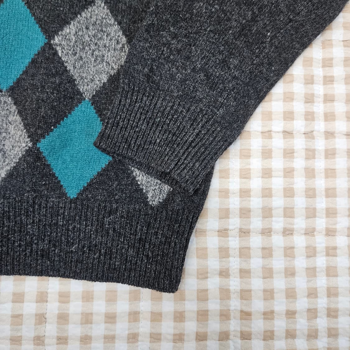 클럽모나코 울100 니트 스웨터 남자100 상품이미지4