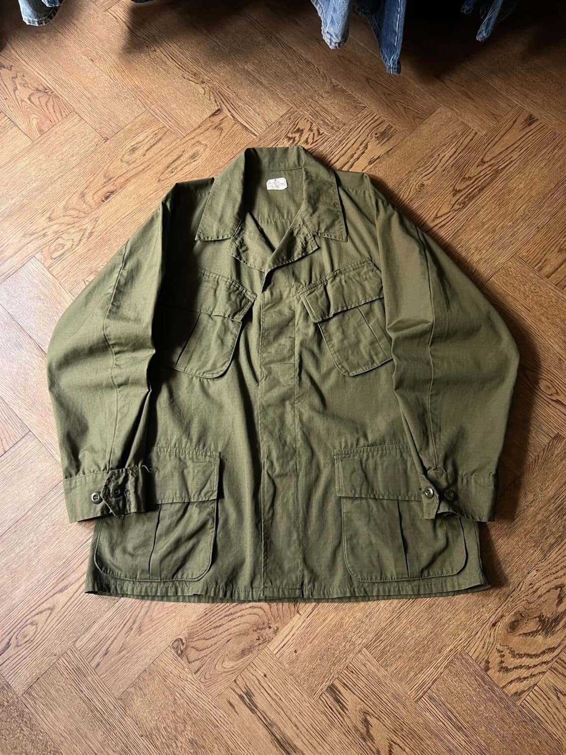 [M]60's 오리지널 립스탑 정글 퍼티그 자켓 상품이미지1