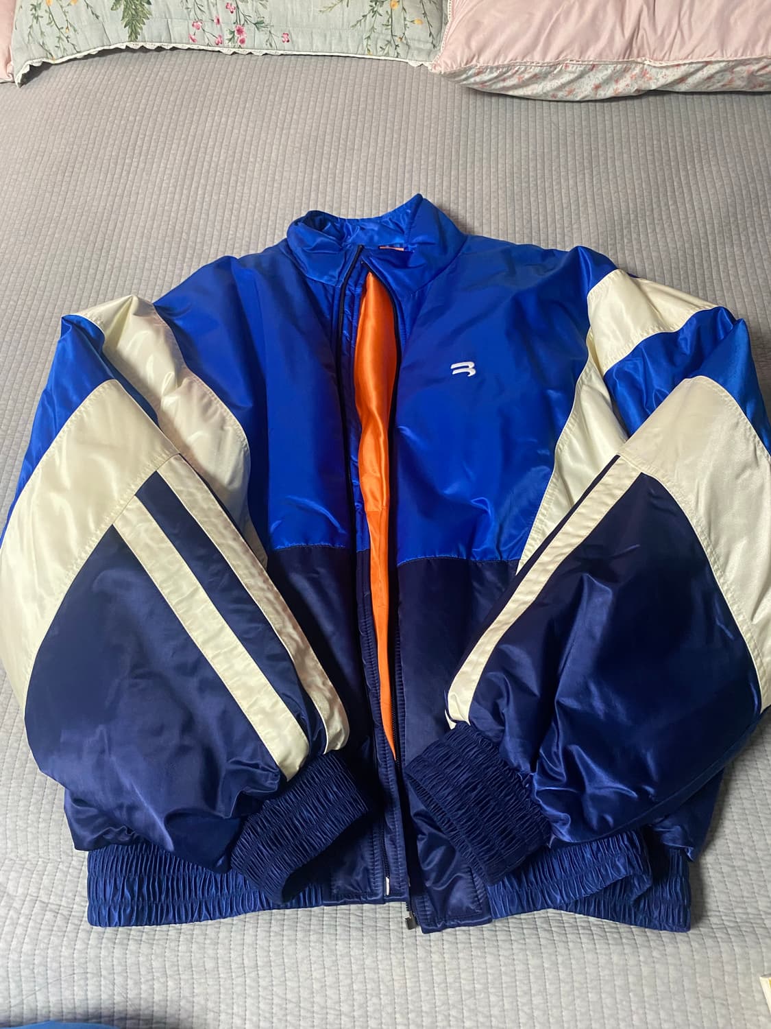 발렌시아가 스포티 B 트랙 자켓 블루 상품이미지1