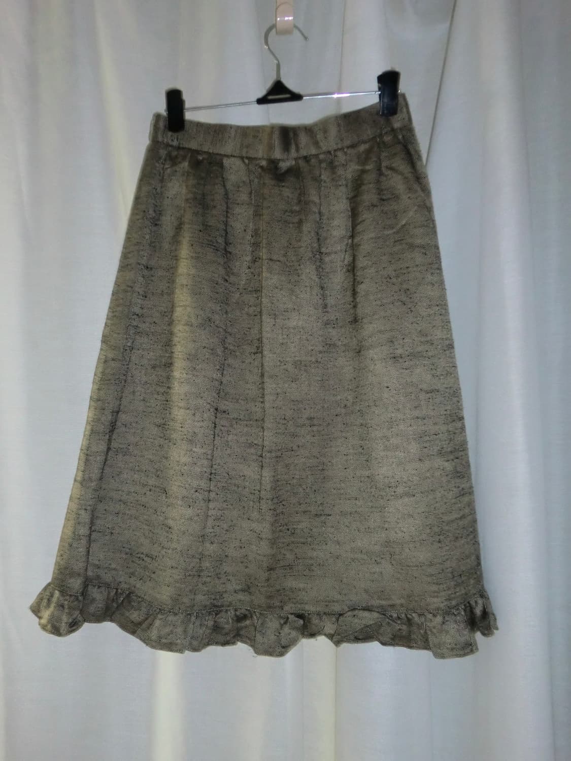 Beige frill midi skirt  상품이미지2