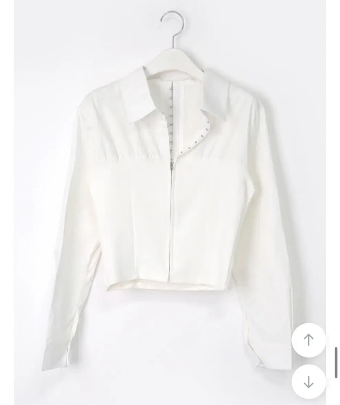 프라이빗룩북 후크 셔츠 탑 상품이미지2