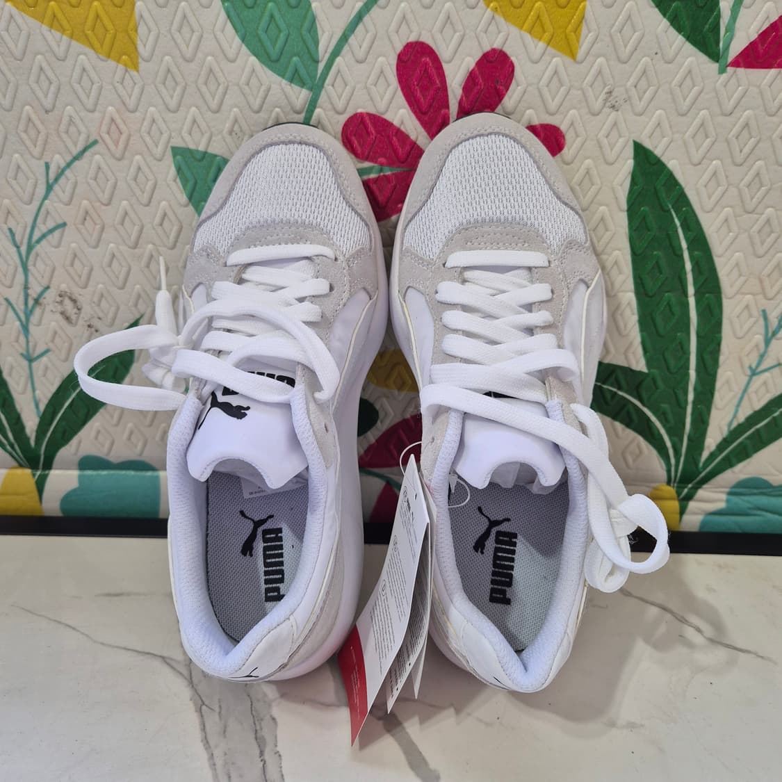 푸마 운동화 화이트 스니커즈220 상품이미지7