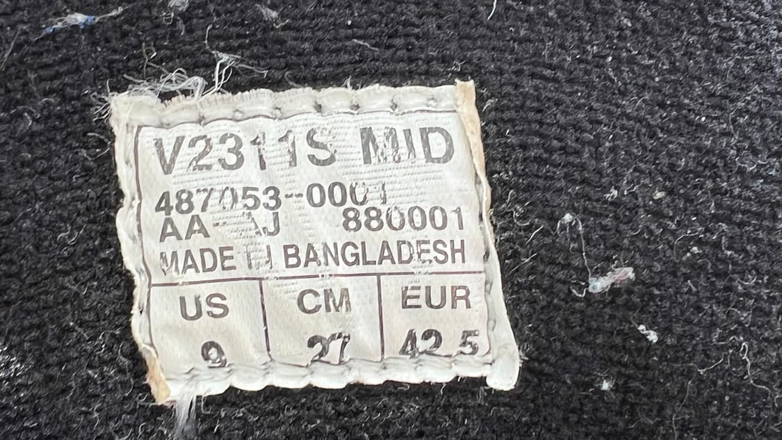 반스 하이탑 된장 스니커즈 270mm 상품이미지4