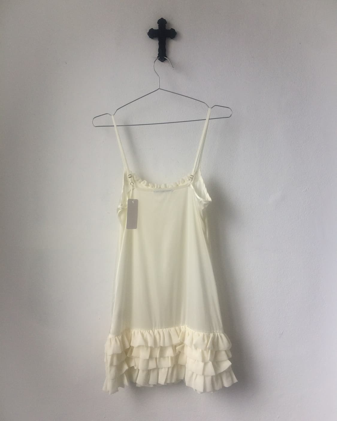 Frill layered slip onepiece 상품이미지2
