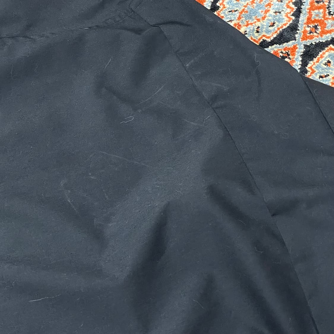 VTG 블랙 드레스셔츠 와이셔츠 남성L 상품이미지3