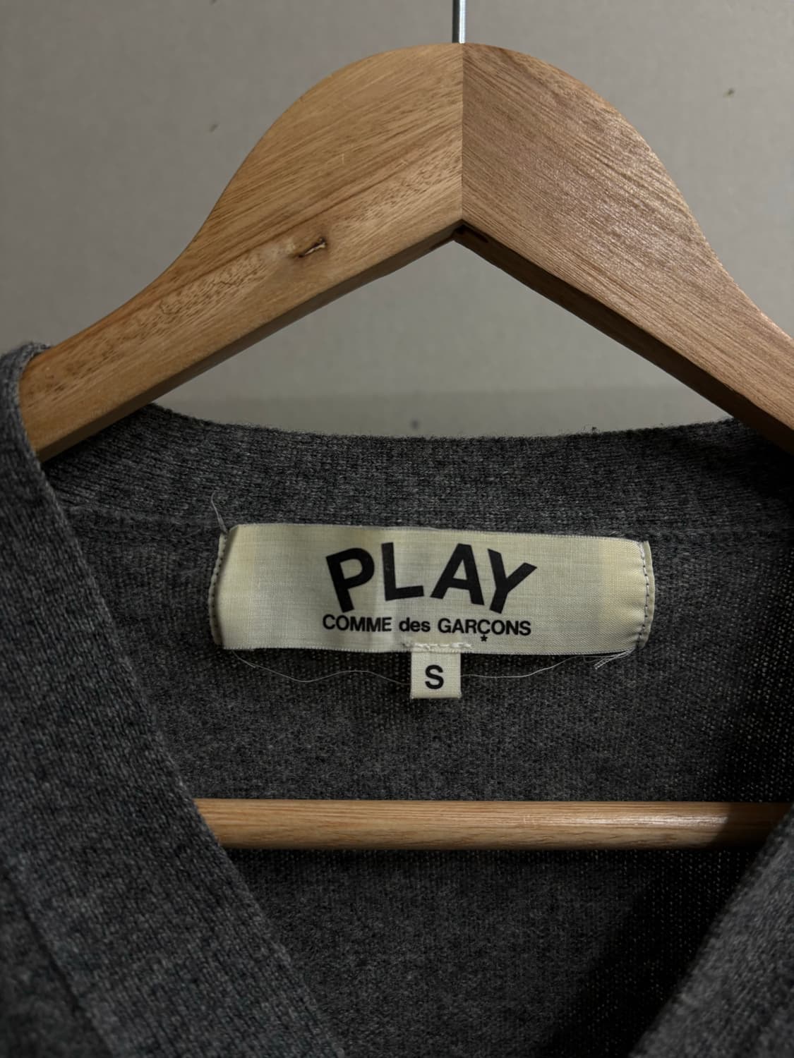 꼼데가르송 하트와펜 울 가디건 상품이미지4