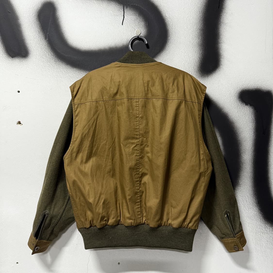 VTG 빈티지 울 혼방 웨스턴 리버시블 집업 봄버 자켓 상품이미지2