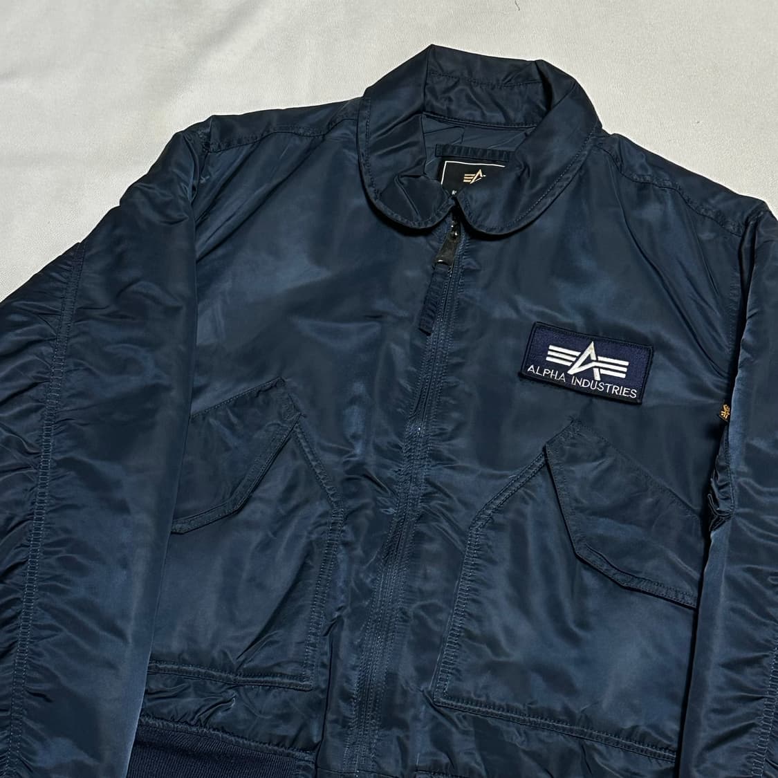 L 알파인더스트리 ma-1 네이비 항공 자켓  상품이미지1