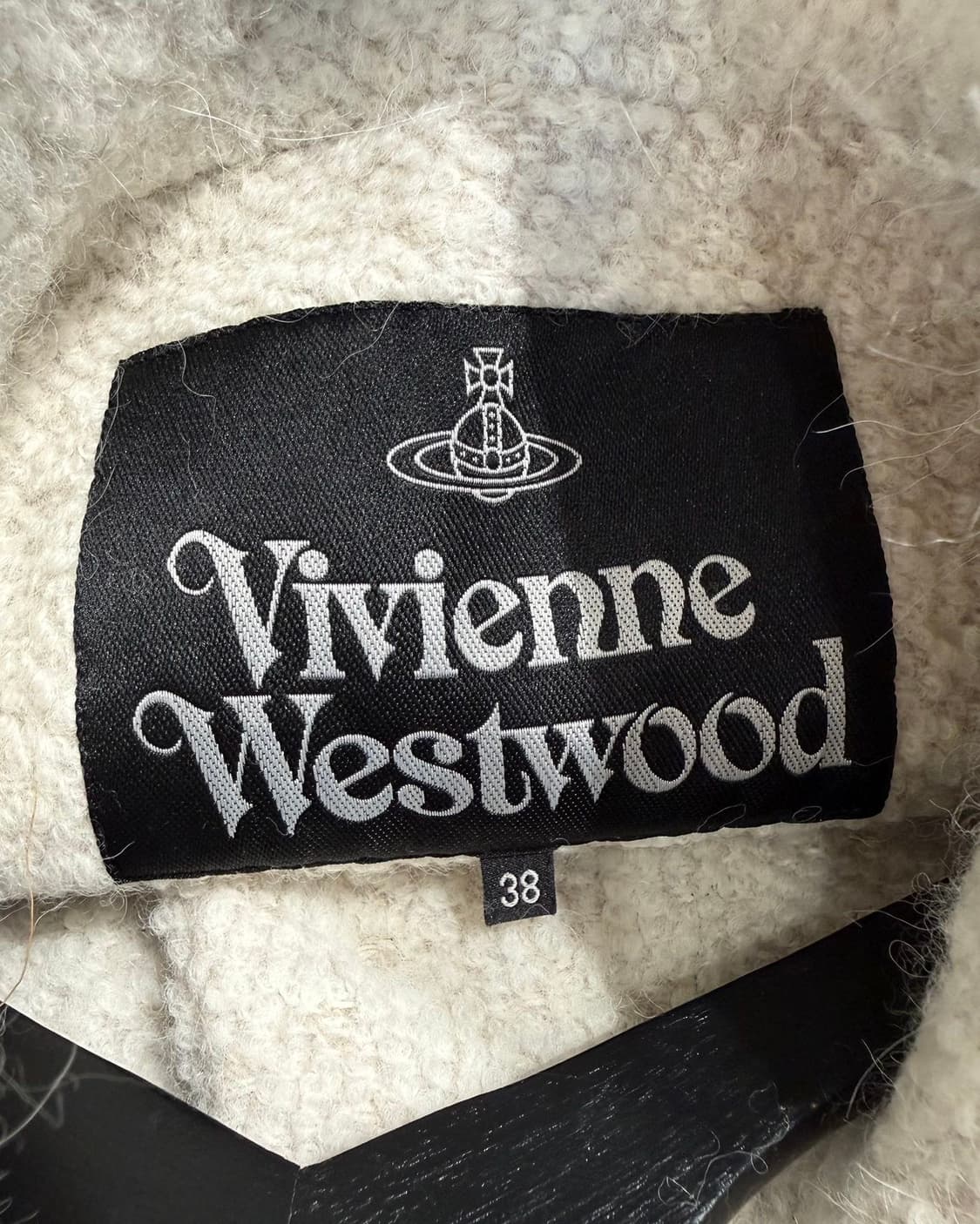 비비안 웨스트우드 아이보리 알파카울 자켓  상품이미지8