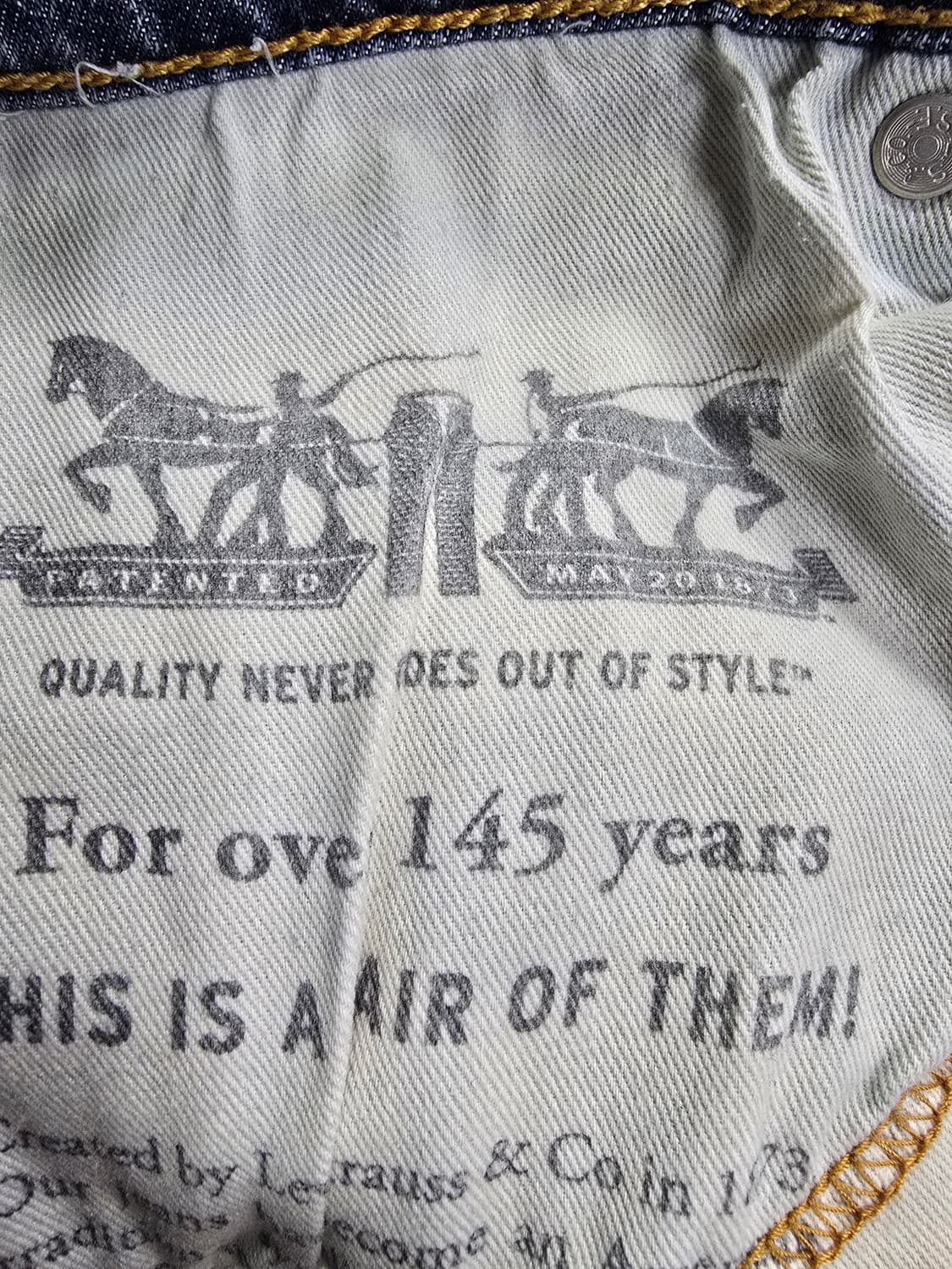 리바이스 541청바지 블루 (1710) 상품이미지6