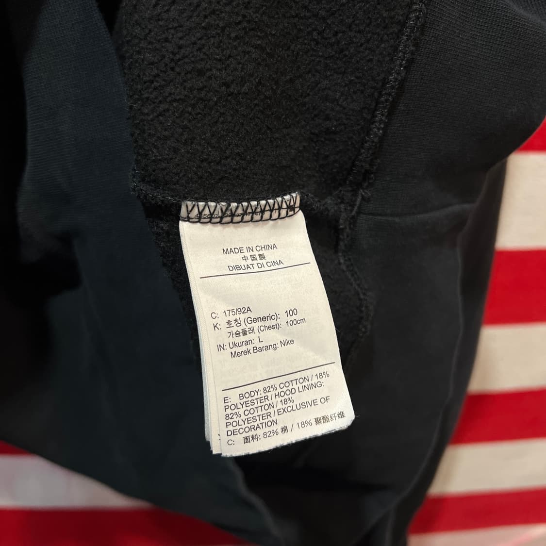 조던 후드티 블랙 상품이미지4