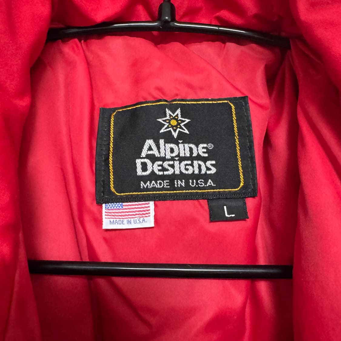 Alpine Designs 레드 패딩 L 팝니다 상품이미지3
