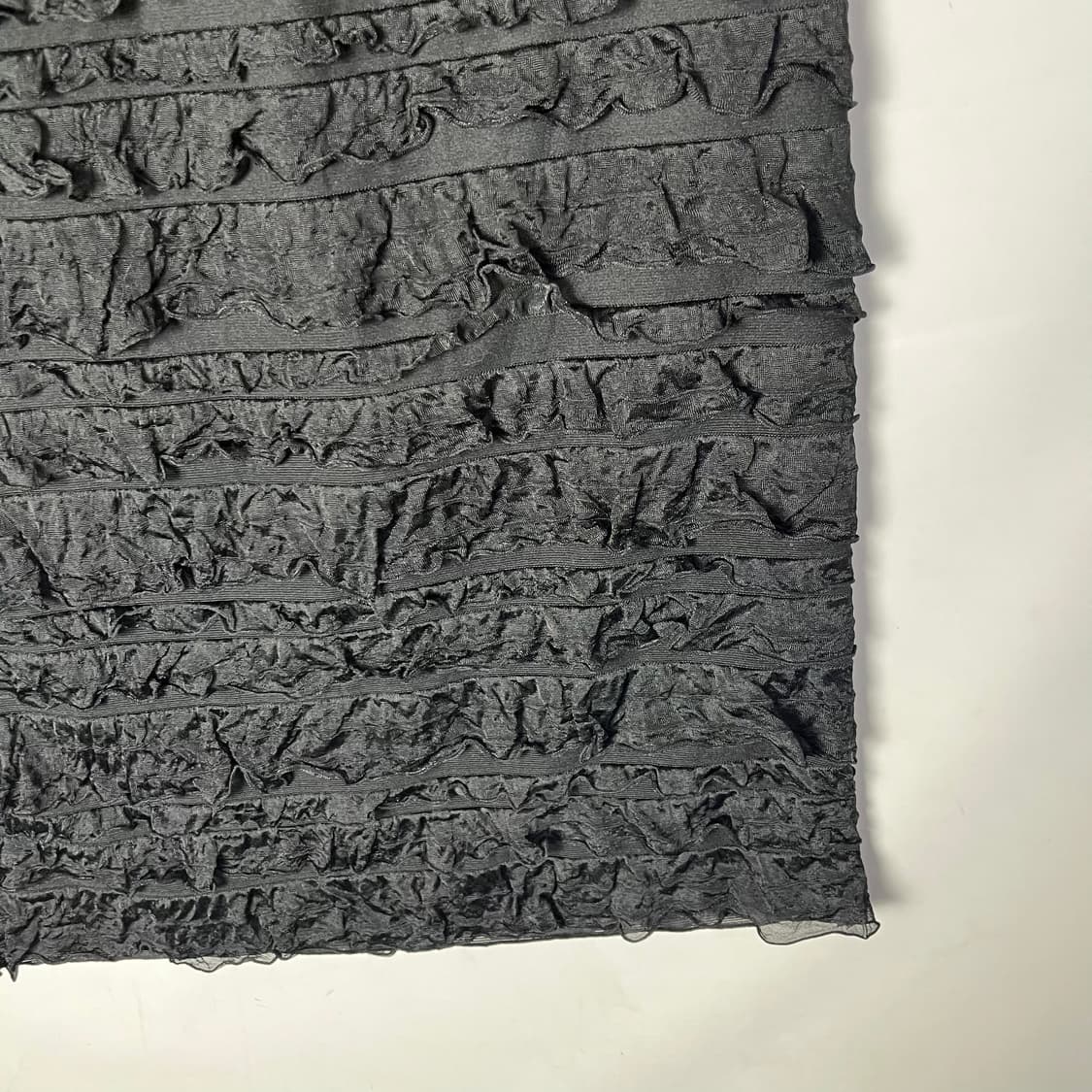 [JPN] 빈티지 셔링 텍스쳐 롱스커트 상품이미지3