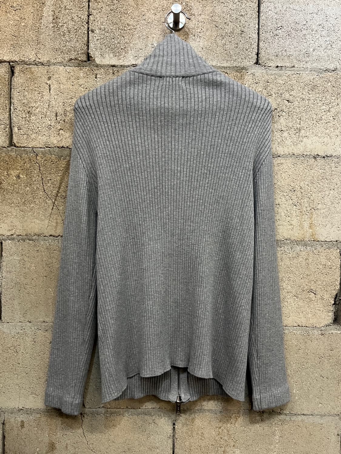 본투윈 머슬핏 니트 집업 상품이미지9