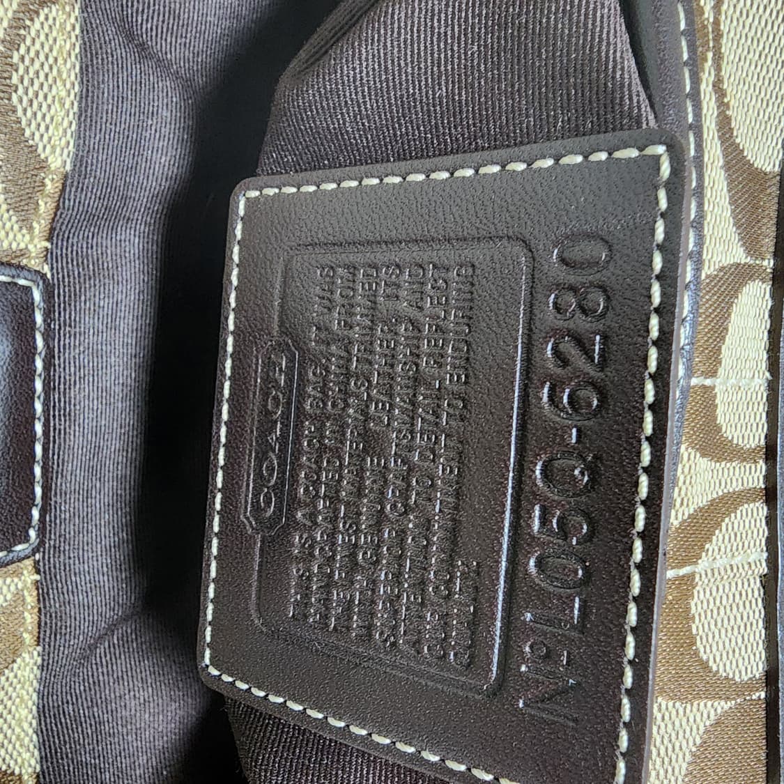 상태굿) 코치 바게트백 상품이미지7