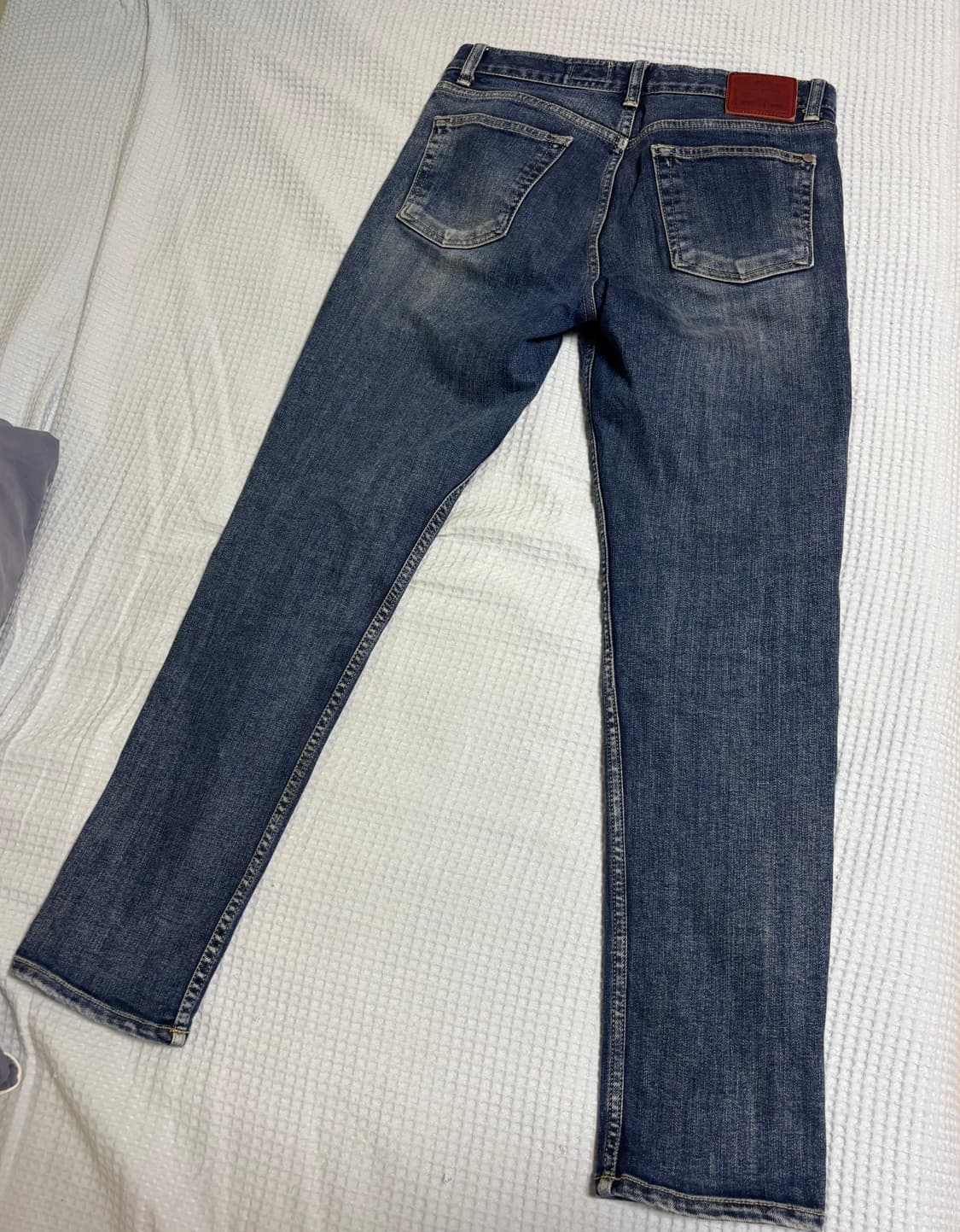 모드나인 펑크타운 MOD4 크롭 청바지 상품이미지6