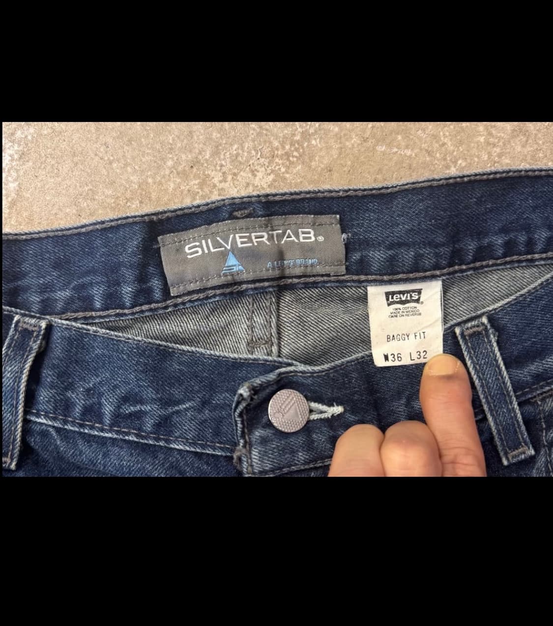 00s Levis 실버탭 배기핏 상품이미지3