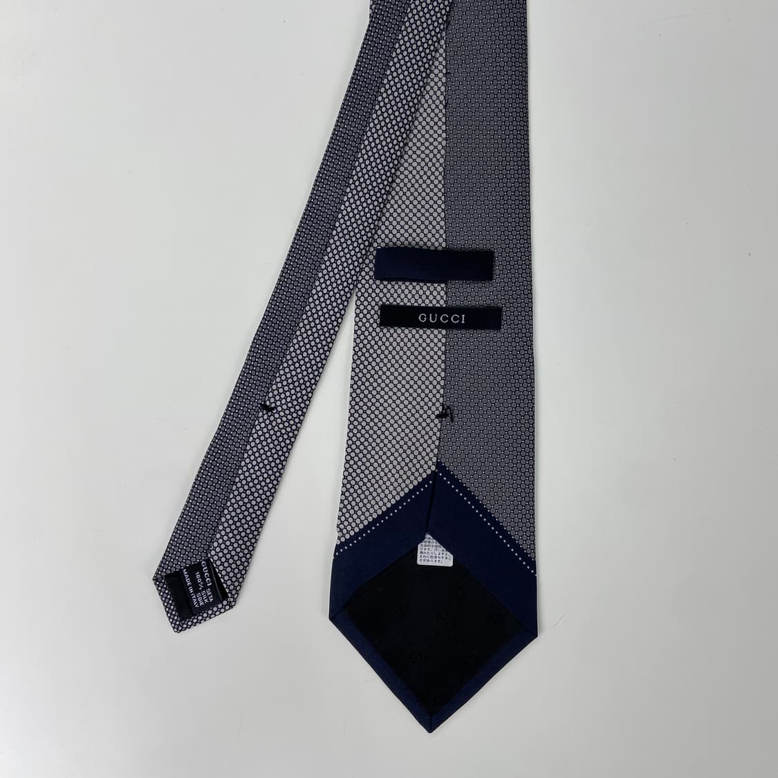 구찌(GUCCI) 심플로고 명품 정품 넥타이 상품이미지3