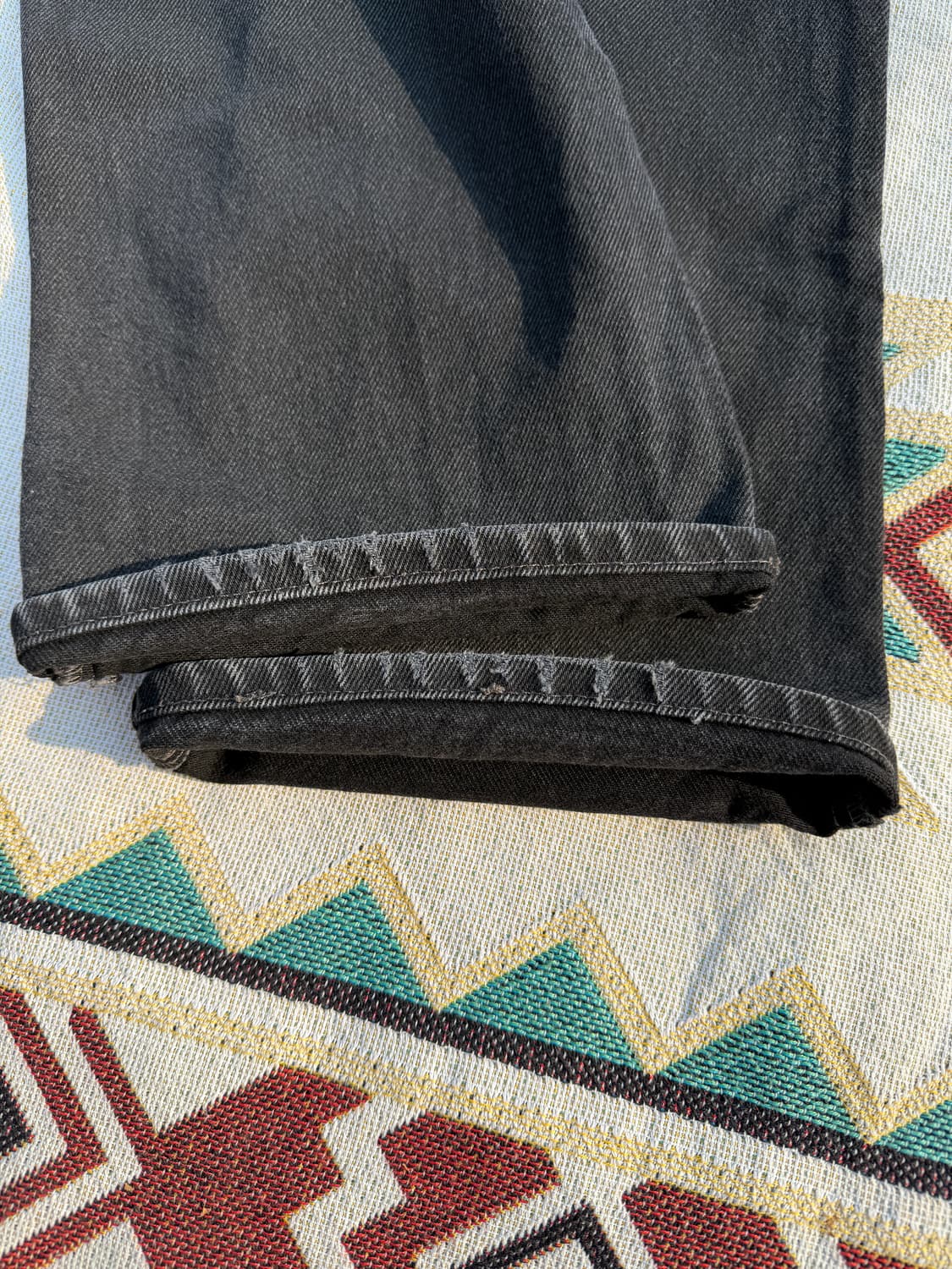 리바이스 517 흑청 33/30 지퍼플라이 상품이미지9