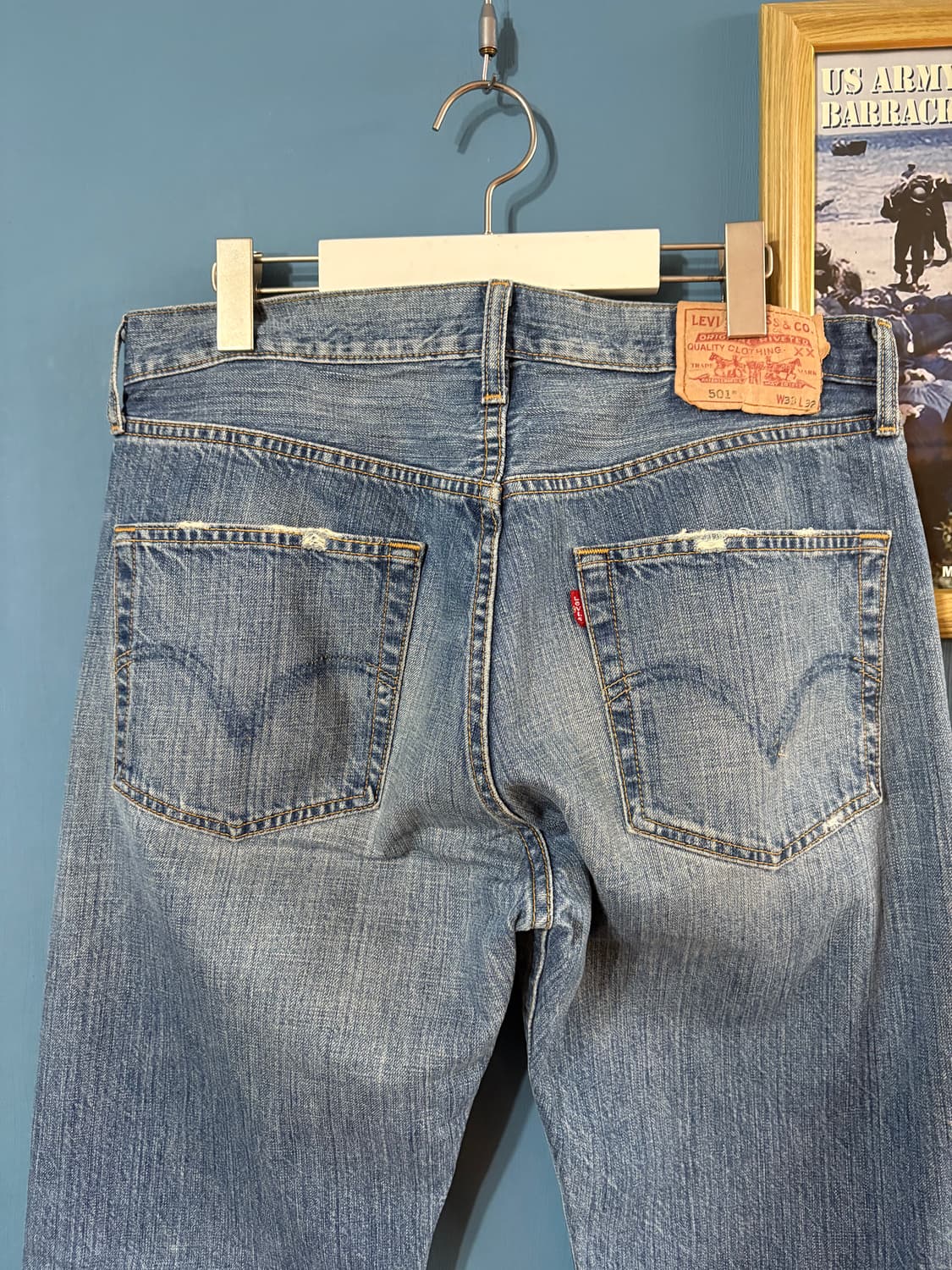 00‘s Levis 501 denim pant. 상품이미지9