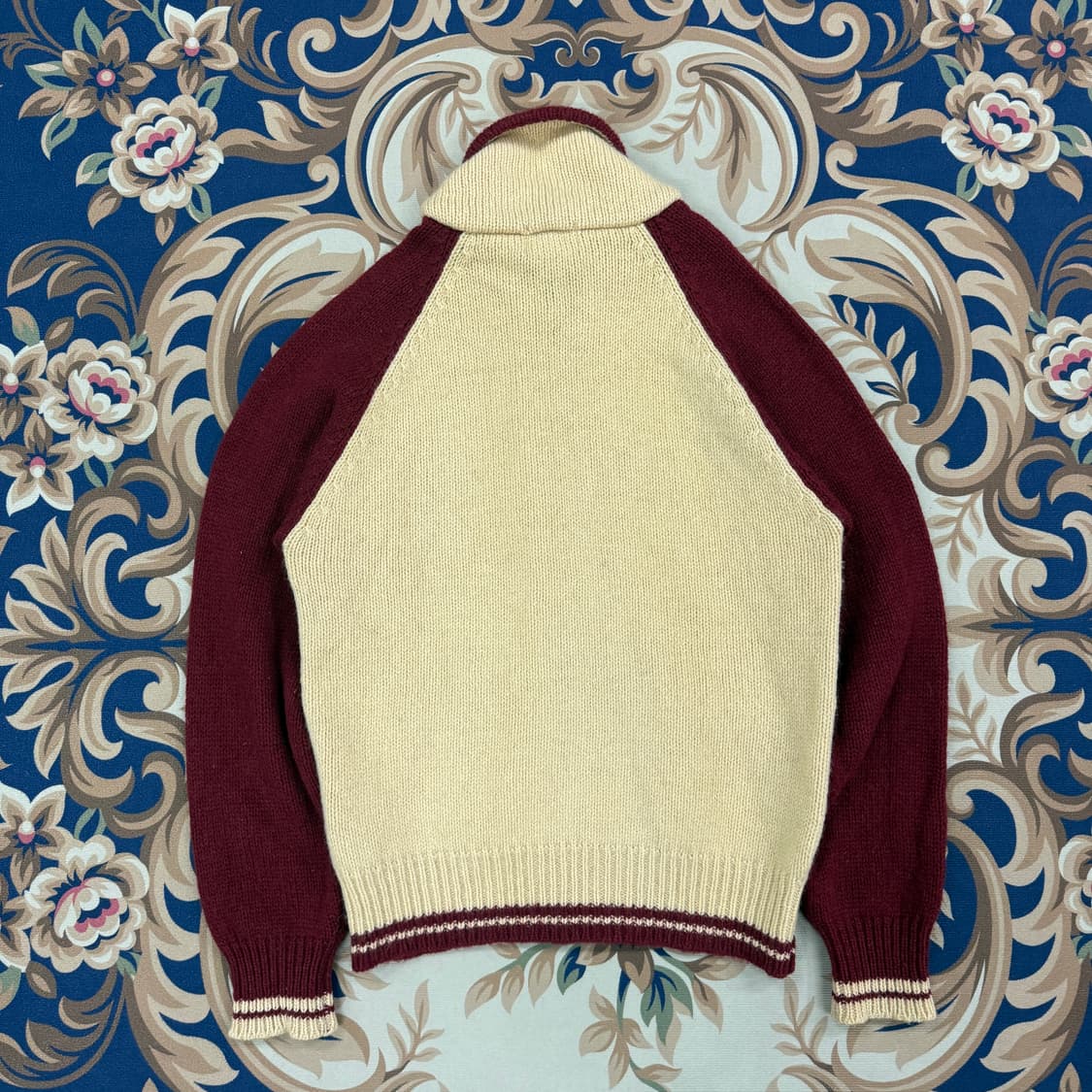 (M)JPN 퍼스트 다운 First down 울 니트집업 상품이미지6