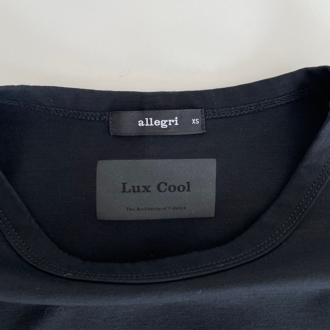 알레그리 썸머 럭스 쿨 블랙 반팔 티셔츠 상품이미지7
