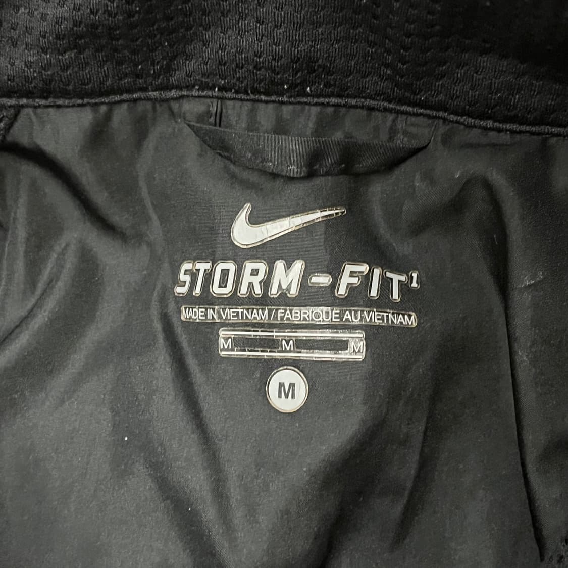 [정품/M] 나이키 블랙 오렌지 바람막이 자켓 b10 상품이미지5