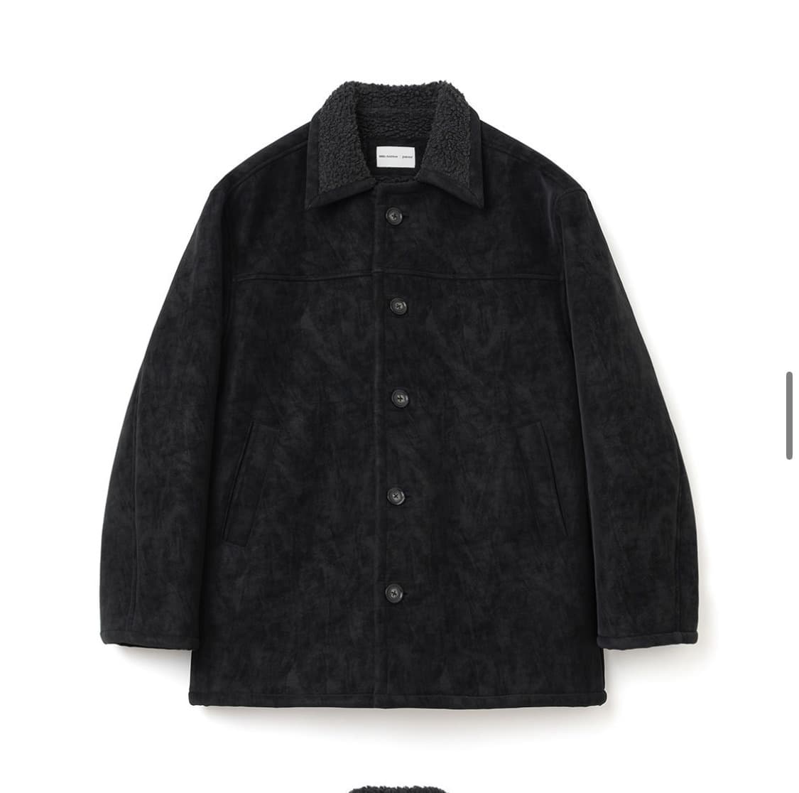 밀로 아카이브 르망 시어링 자켓 (블랙) 상품이미지1