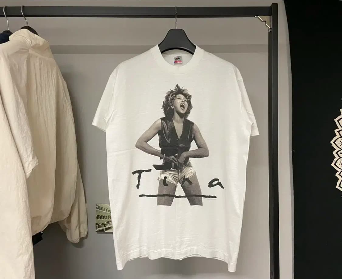 티나 터너 90s 빈티지 티셔츠 밴드티 상품이미지1