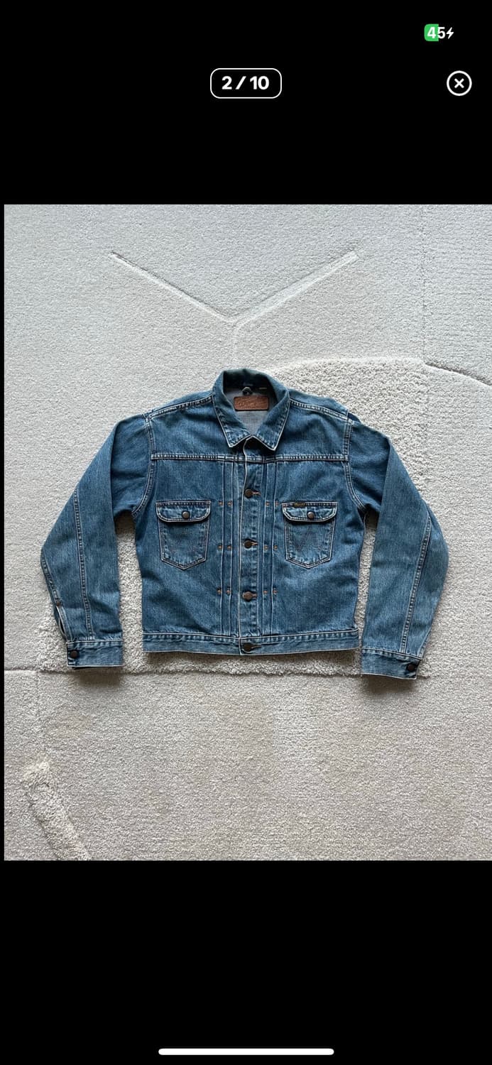 랭글러 존레논 데님자켓 상품이미지1