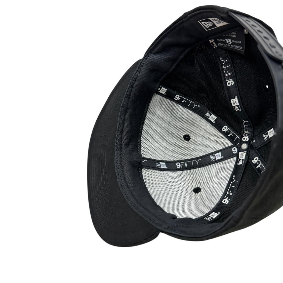 뉴에라 빈티지 바코드 스냅백 모자 블랙 S-M 상품이미지6