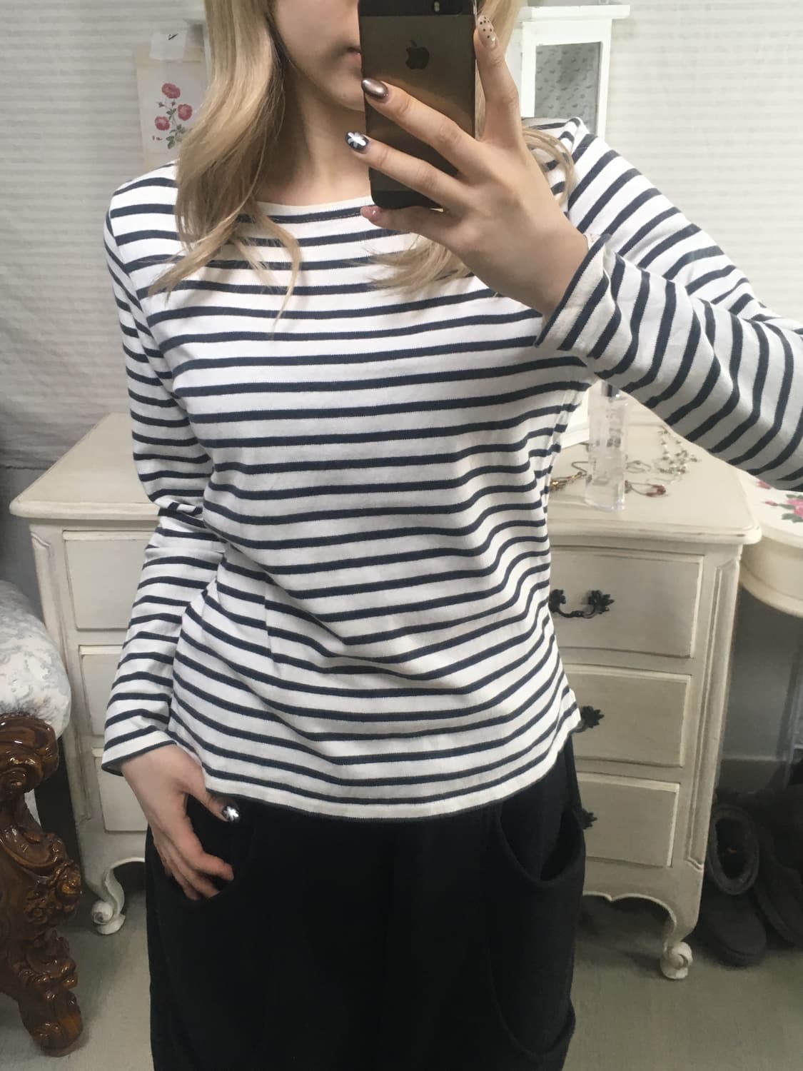 빔즈 스트라이프 롱슬리브 티셔츠 상품이미지4