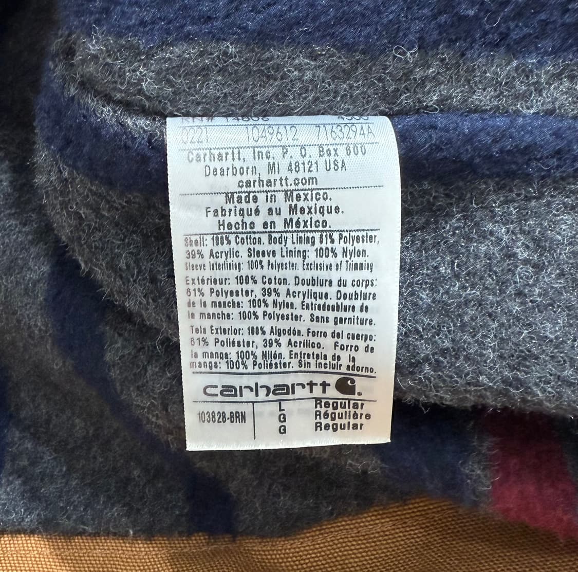 칼하트 덕 디트로이트 워크 자켓 상품이미지6
