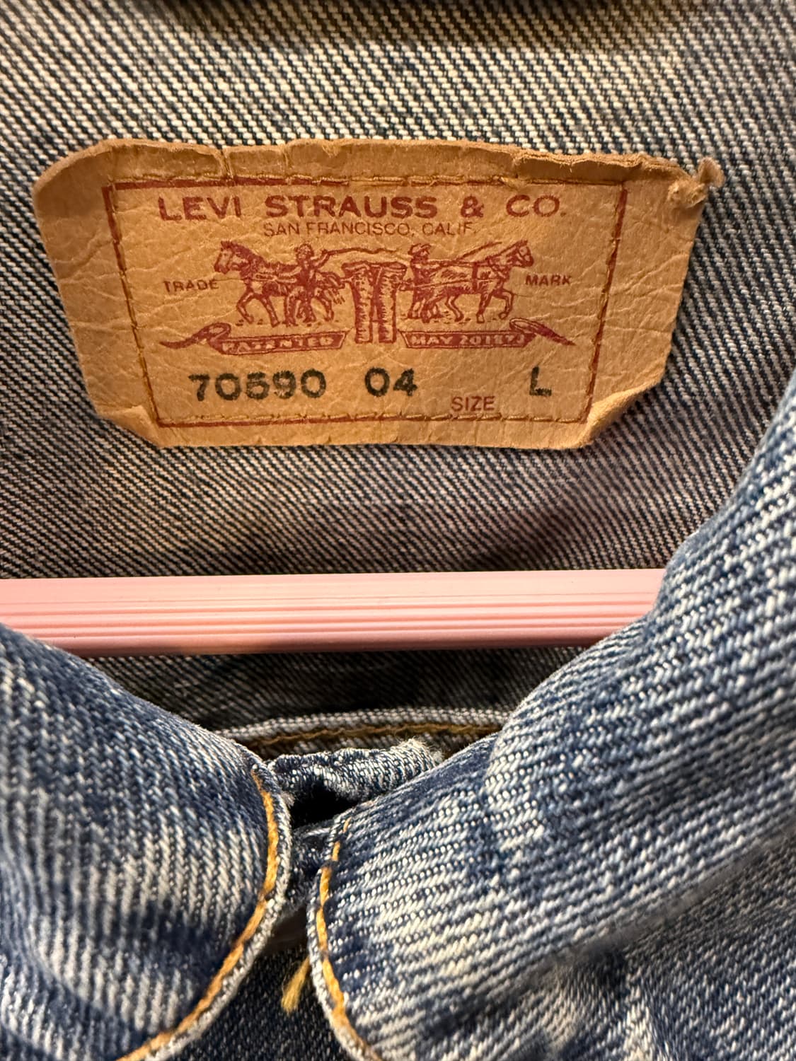 2000s Levis 리바이스 70590 데님 자켓 상품이미지6