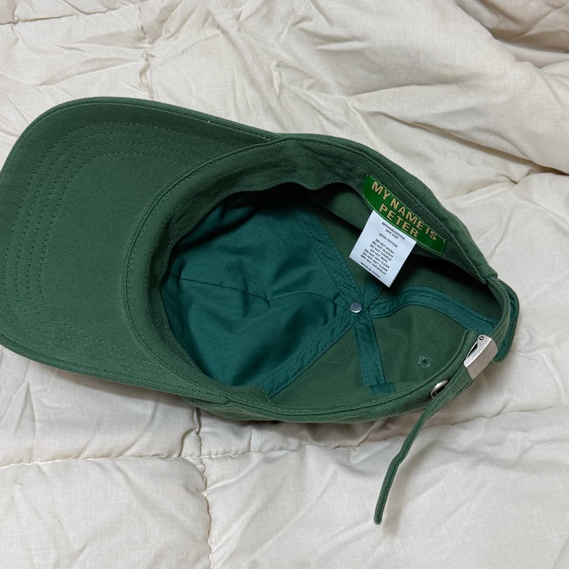 Mynameispeter 마이네임이즈피터 볼캡 모자 PETER BALL  상품이미지4